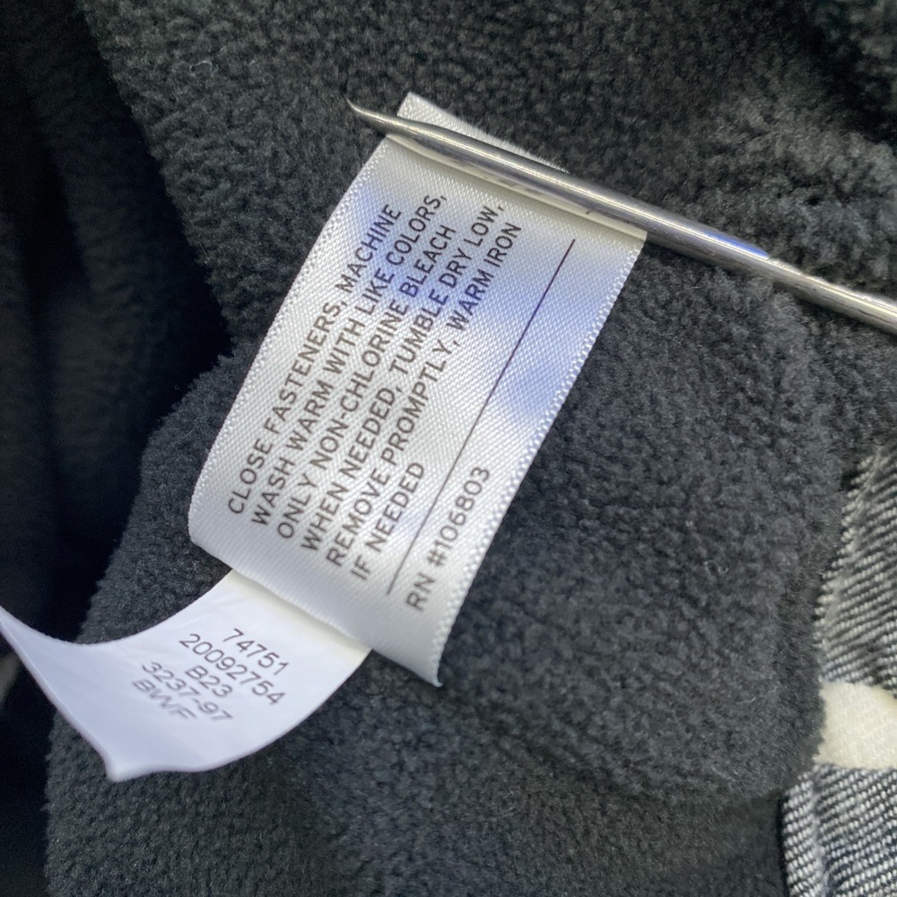 Duluth Trading Fleece Lined Flannel Shacket Womens XXL Jacket FlapJack Plaid - Picture 11 of 13